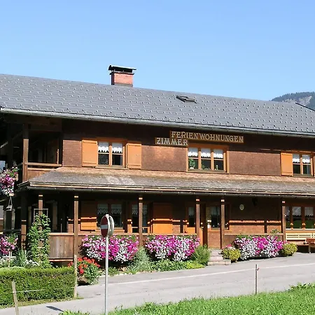 Ferienwohnung Ferienbauernhof Moosbrugger Schoppernau Exterior foto